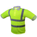 Men's Polo Shirts Hi Vis Short Sleeve Safety Workwear  Safetty T Shirt